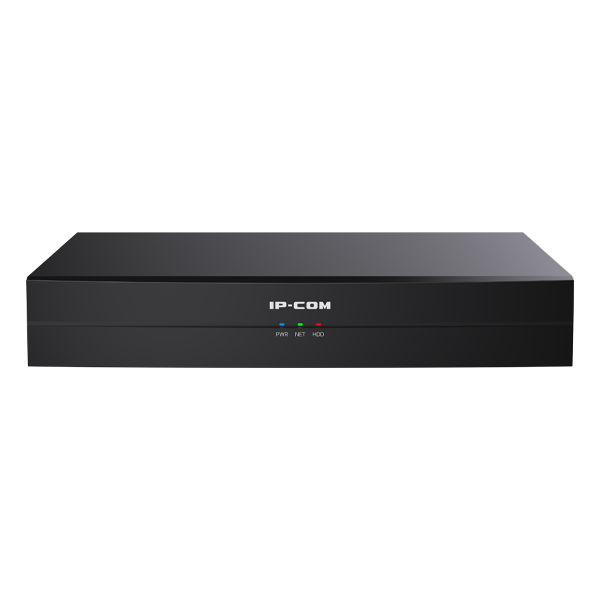 دستگاه ضبط ویدئویی تحت شبکه (NVR) 4 کاناله آی‌ پی‌ کام IP-COM مدل NVR3104-4P